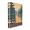 Stupell Industries Paddle Your Own Canoe Phrase Mountain Lake Adventure Canvas Wall Art